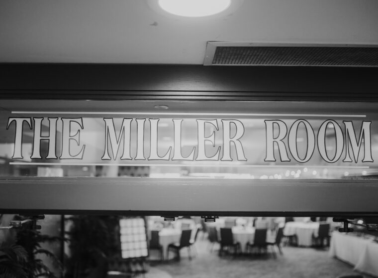 Miller Room Door Sign