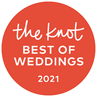 The Knot Best of Weddings 2021 Badge